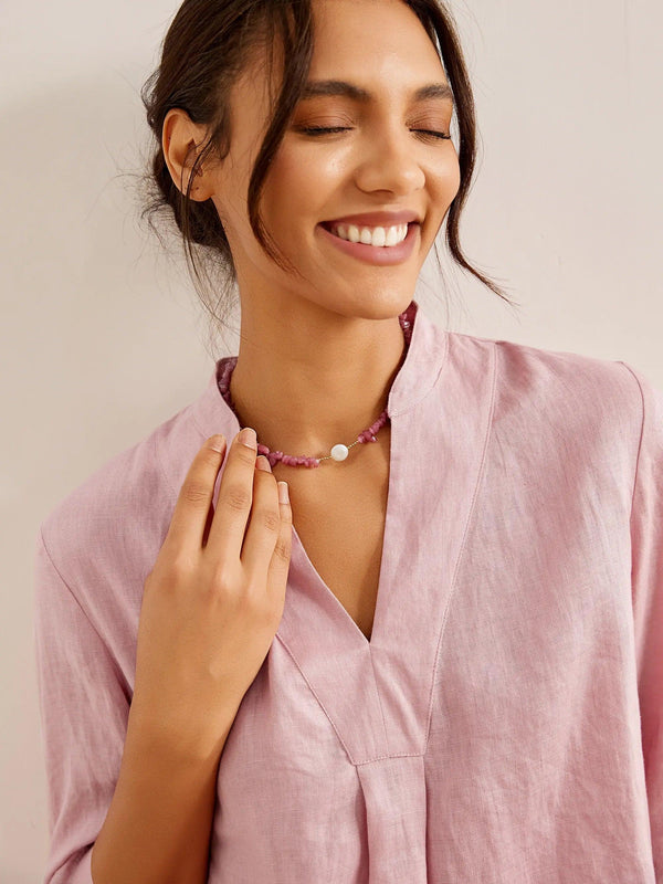 100% Linen Dress Shirt