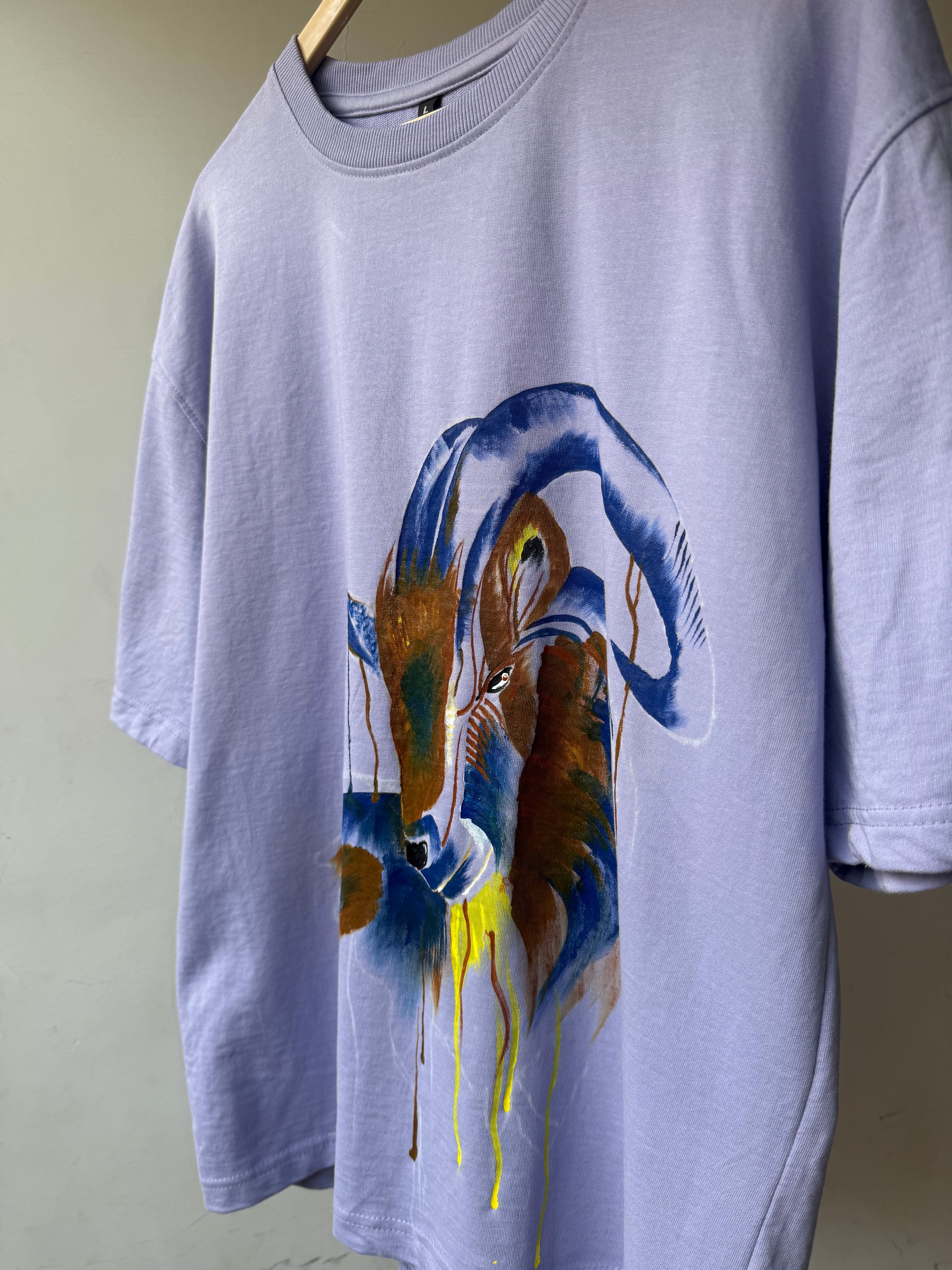 Oversized Hand Painted T-shirt
