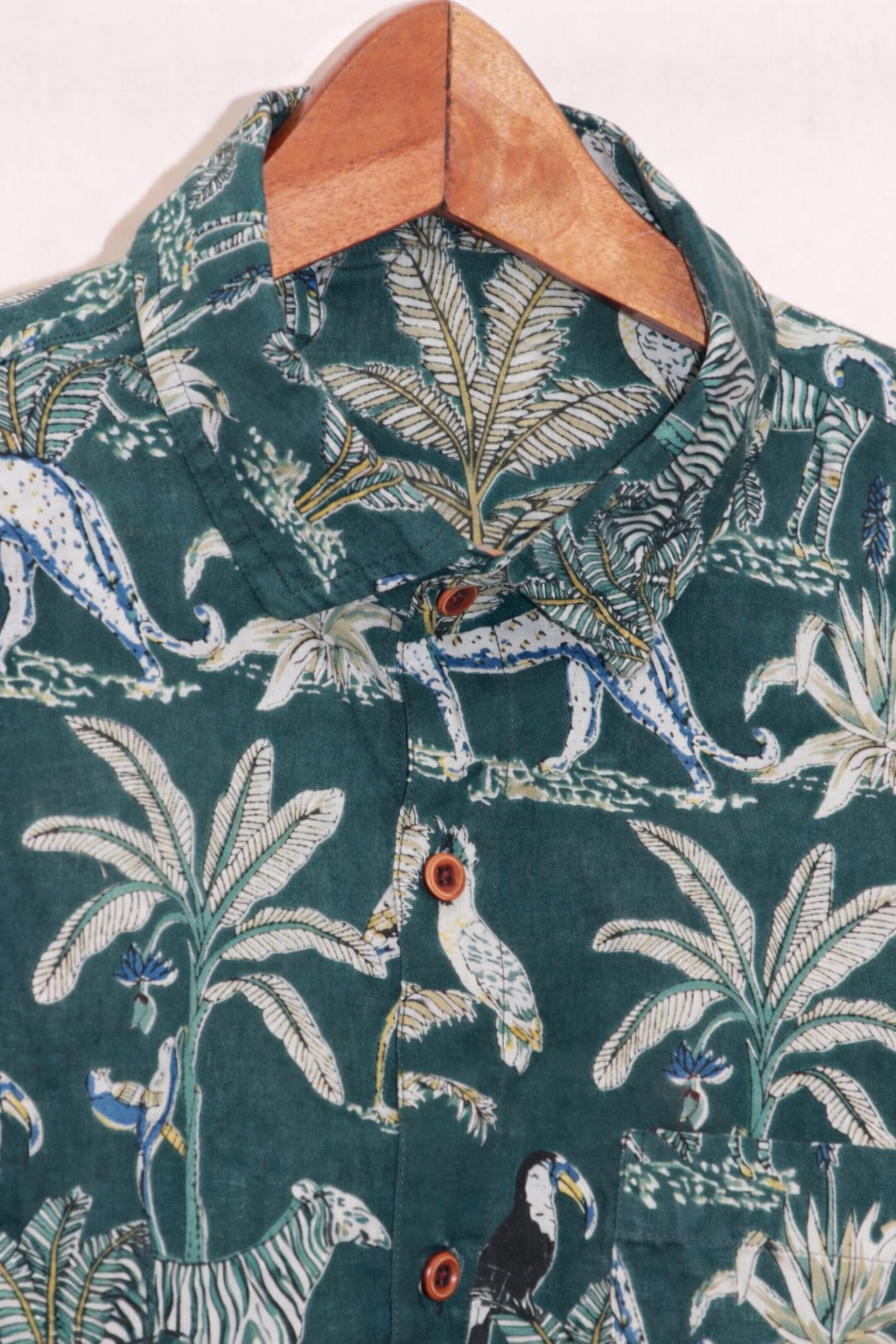 Pure Cotton Printed Shirt