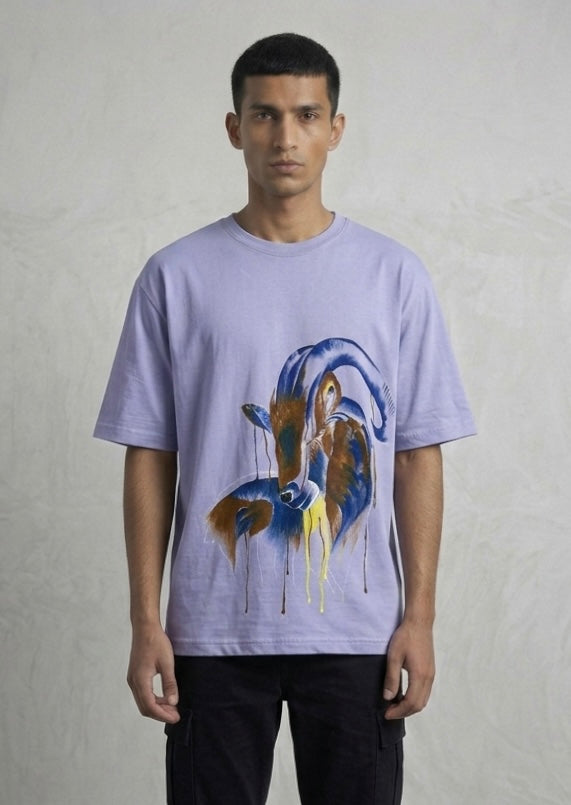 Oversized Hand Painted T-shirt