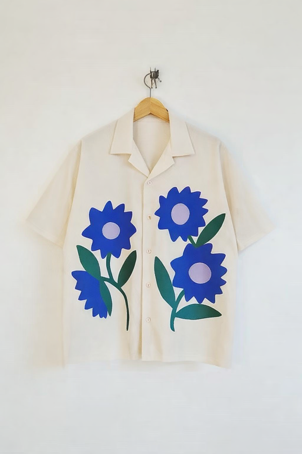 Sunflower Shirt Hand Painted