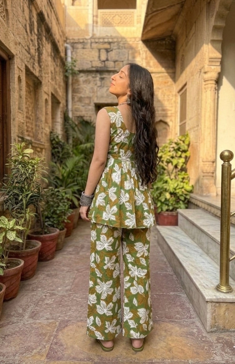 Pure Cotton Printed Co-ord set