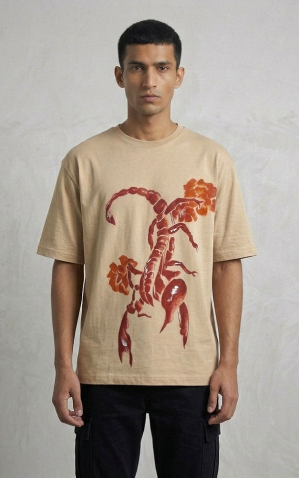 Oversized Hand Painted T-shirt