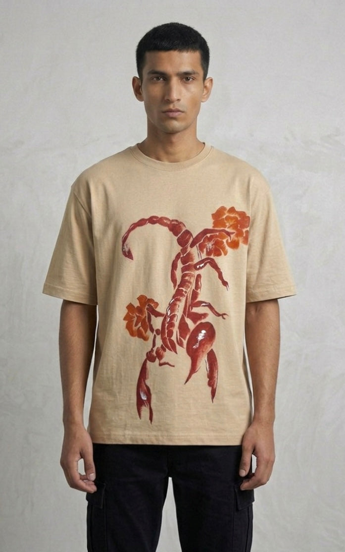 Oversized Hand Painted T-shirt